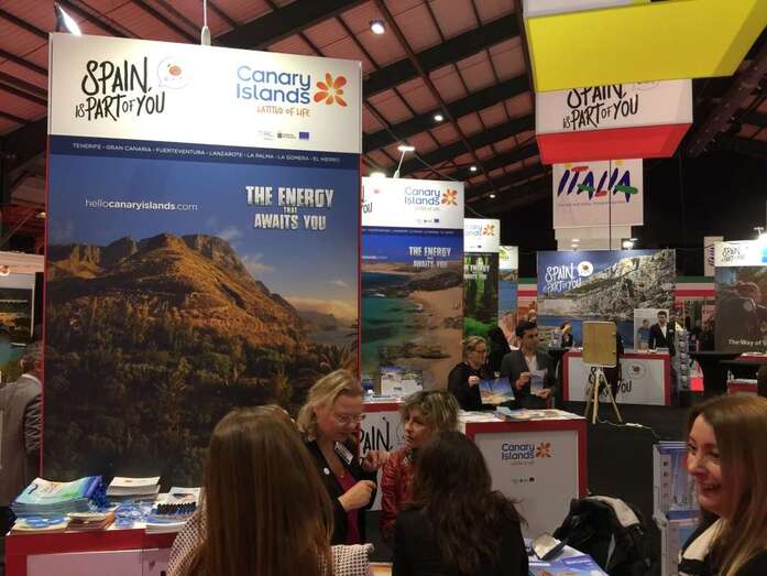 Una de las ferias a las que asistió la marca Islas Canarias (Foto TA)